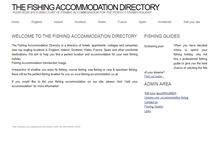 Tablet Screenshot of fishing-accommodation.co.uk